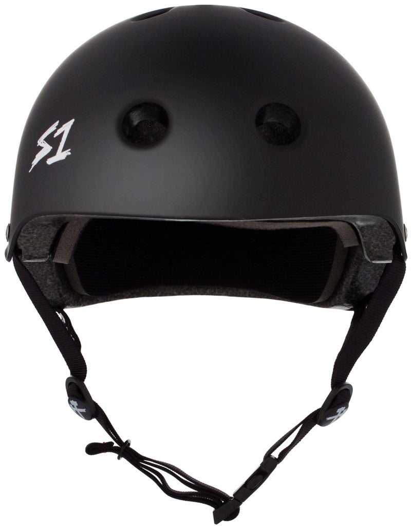 S-One S1 Lifer Helmet for Skateboarding, BMX, and Roller Skating - EPS Fusion Foam, CPSC & ASTM Certified - Black Matte X-Large (22.5") - Image 3
